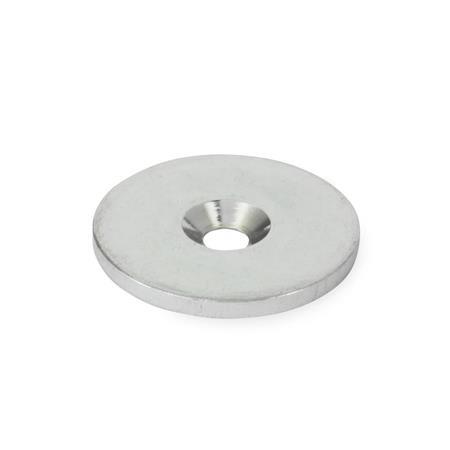 Otto Ganter Holding Disc for Retaining Magnet, GN 70